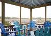 Lots of seating to enjoy this incredible view!