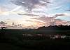 This is the view from the screened porch... a daily show of beauty!
