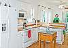Our fully equipped and stocked kitchen.