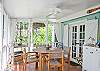 Another view of screened porch.