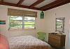 Partial view of the back river from this bedroom window.