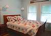 Bedroom 1 has a queen bed, TV with cable, full bathroom with the orginal claw footed bathtub and shower. This bedroom is also considered the Master Bedroom since the  2nd full bathroom is attached.