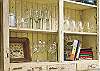 Vintage cabinet in the kitchen.