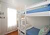 Bunk bed bedroom.