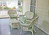 Screened Front Porch overlooks 2nd Ave. Quiet , residental street- ideal for bike riding!