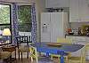The kitchen also has wonderful natural sunlight making this a bright and cheerful place to eat and cook.