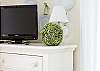 Close up of flatscreen TV.
