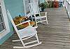 Can't you see yourself spending the afternoon rocking away on one of these chairs?