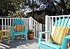 Another view of back deck.