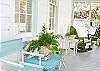 This is the view of our fabulous screened porch.