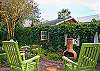 Birds singing, flowers blooming, peace and quiet abounds!