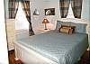 Bedroom 2 also has 1 queen bed.  Both the queen bedrooms are on the first floor.
