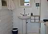we've just added a new half bath to the master bedroom. Just the right size for a cottage.