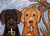 Danny and Max enjoy visiting Canty's Cottage. They especially love to watch the beautiful Tybee Sunsets while enjoying a cool beverage!