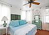 Our bedroom features 100% cotton sheets, fluffy pillows and lots of natural light. Wonderful sleeping or afternoon napping