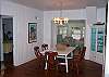 Separate dining area makes for great post-beach dinners or a nice place for a board game!