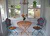 What a cheerful place to enjoy your morning tea or afternoon adult beverages!