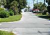 The cottage sits on the corner of 16th and 2nd Ave. This is the view looking towards downtown Tybee and the beach. All the shops/ restaurants, fishing pier, Tybee Marine Science Center- all a two block walk away. Yet the cottage is still in a residential area and lovely and quiet.
