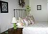 This Queen Bedroom is relaxing and calm as any good "harbor" should be.