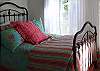 All Pine Cone Hill Bedding and a marsh view make this bedroom ideal sleeping.