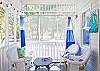 Another view of screened porch.