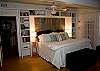 This room is also full of books to relax and enjoy.
