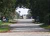 We are located on 10th street and the marsh. This is the view straight down 10th Street to the beach when you walk out the front door. This is the 10th Street cross over . The 10th street beach is excellent and very family friendly. Good for sea turtle nest spotting during the summer season.