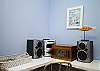 music area with great sound system.