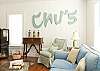 Wonderful living room/dining room complete with historic details on the history of Tybee and the Chu family -