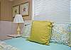 The back studio apartment is up a staircase in the back courtyard and is truly worth the climb! The bed is a Queen bed with wonderful bedding and linens!
