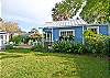 The back cottage features two twin beds and AC. This is the view of the cottage to show where the back cottage is in relation to the main cottage.