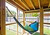 Relax with a good book or take an afternoon siesta in the comfy hammock!