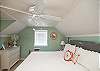 Bedroom 3 is on the 2nd floor with King bed and TV/DVD. There is a full bathroom on this floor as well.