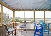 Lots of seating to enjoy this incredible view!