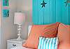 Queen bedroom details.