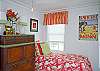 View of the twin bed in Bedroom #2.