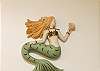 Mermaids, fish and shells are abundant at A Mermaid's Tale Cottage; come experience the magic!