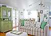 The front room is actually a combination of the living room, dining room ( seats 6) and open kitchen. There is also a bar with counter seating. Very open, airy and charming. This room also leads to the front screened porch.