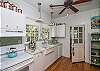 More views of the kitchen.