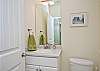 Half bathroom downstairs.
