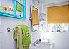 Another view of full bathroom located in hallway.