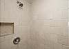 The 2nd floor bathroom is a full bathroom with a shower stall. This bathroom is off the 2nd floor master bedroom