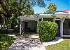 Another view of exterior of Sea Largo Cottage.