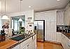 Another view of the extraordinary "cook's kitchen".