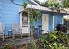 Another view of side porch.