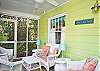 Another view of screened porch.