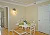 One large room with lots of purposes!  Hardwood floors and lots of natural light