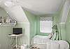 Daybed in bedroom upstairs.