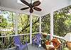 New for 2013; enclosed porch off of kitchen!  Get place to hang out and relax or enjoy Mermaid Morning Bliss coffee and evening cocktails!