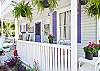 Another view of front porch.